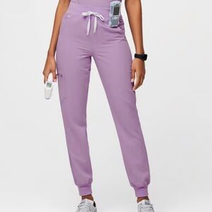 Figs Lavender Dew High Waisted Zamora Joggers